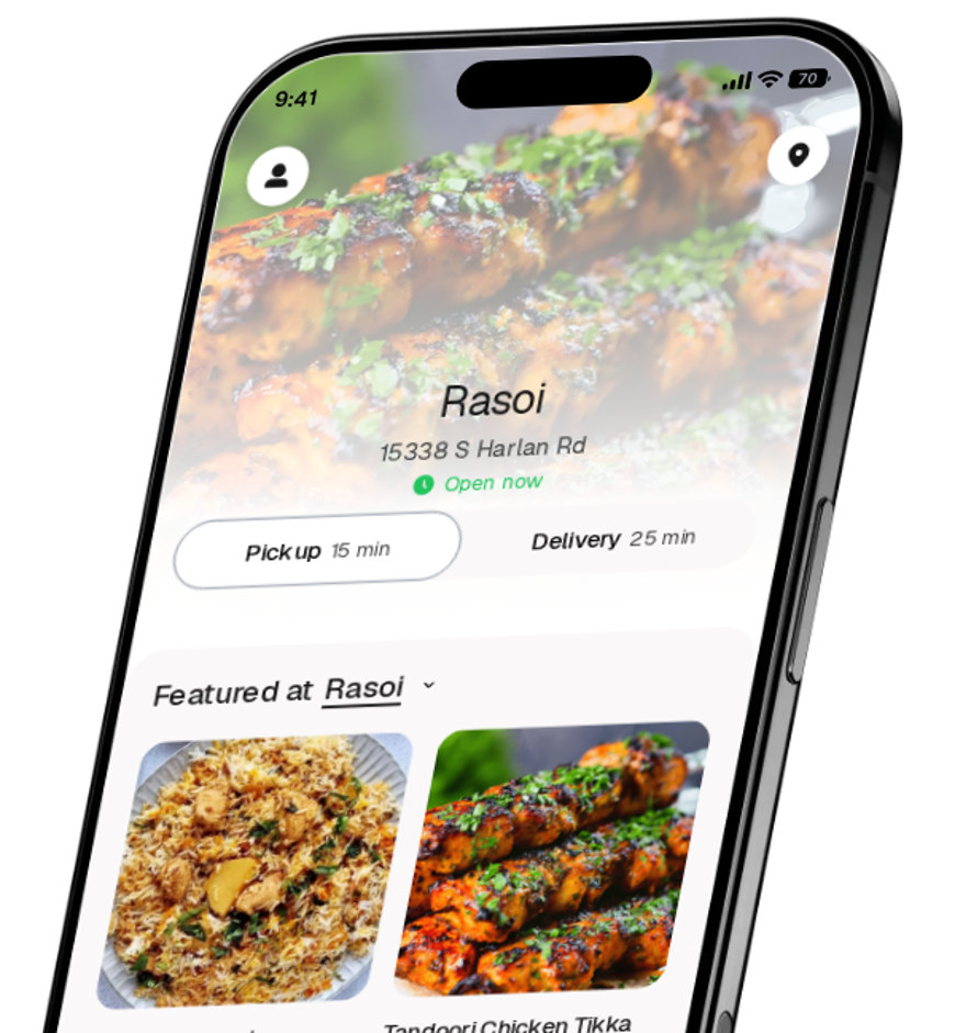 Rasoi app preview