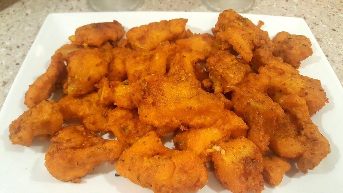 Fish Pakora.