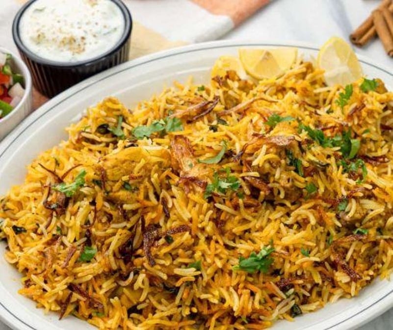 Veg Biryani.